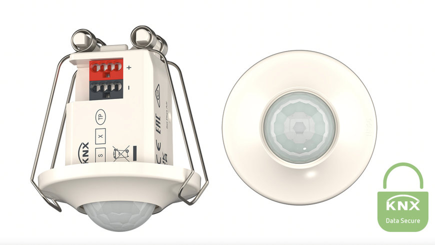 the Piccola mini by Theben presence and motion detector now also available as a KNX version